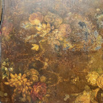 Large mid Victorian papier-mâché serving tray