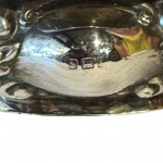 Pair of Edwardian silver salts