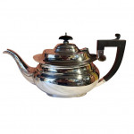 Three piece silver tea service