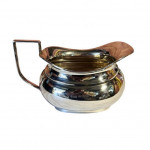 Three piece silver tea service