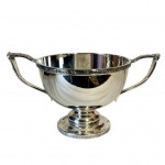Four piece silver tea set