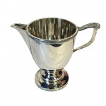 Four piece silver tea set