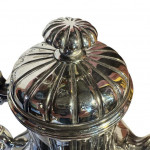 Victorian gourd-form coffee pot