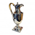 Old Sheffield Plate hot water ewer