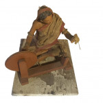 Cold painted terracotta figures