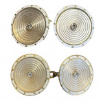 Edwardian gold diamond cufflinks