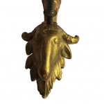 Pair of French Empire gilt wall sconces