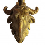 Pair of French Empire gilt wall sconces