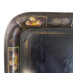 Large tole ware butlers tray