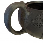 Mid 19th century Wedgwood black basalt tea pot