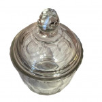 18th century glass preserve pot