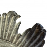 18th century lead fire insurance plaque
