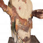Early 18th century figure of St Nicholas