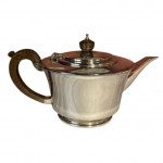 Three piece silver tea set