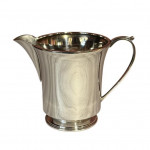 Three piece silver tea set