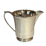 Three piece silver tea set