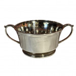 Three piece silver tea set