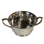 Three piece silver tea set