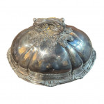 Old Sheffield Plate dish cloche