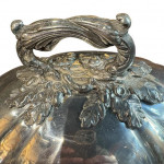 Old Sheffield Plate dish cloche