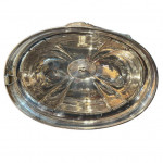 Old Sheffield Plate dish cloche