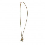 Retro yellow gold elephant pendant