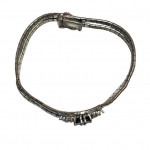 Continental silver cocktail bracelet