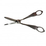 Old Sheffield Plate grape scissors