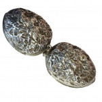18th century silver pendant pomander