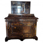 17th century tortoiseshell veneer table cabinet