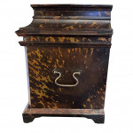 17th century tortoiseshell veneer table cabinet