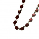 Georgian garnet rivière necklace