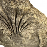 17th century carved stone frieze fragment