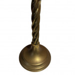Pair of brass ecclesiastical candle sticks
