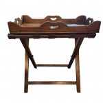 Mahogany butler's tray and stand