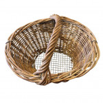 Wicker egg basket