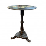 Victorian papier-mâché top tea table