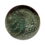 Victorian glass bubble paperweight