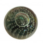 Victorian glass bubble paperweight