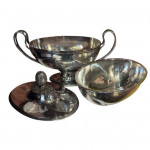 French neo-classical silver on copper tureen