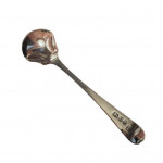 George III silver sugar shovel
