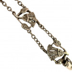 1920s white gold & platinum diamond bracelet