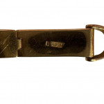 1940s rose gold sapphire and diamond bracelet