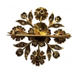 Early 19th century gold and diamond brooch/pendant