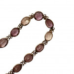 Arts & Crafts amethyst rivière necklace