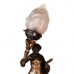 Napoleon III Bronze Lamp