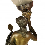 Napoleon III Bronze Lamp