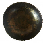 Regency papier-mâché dish