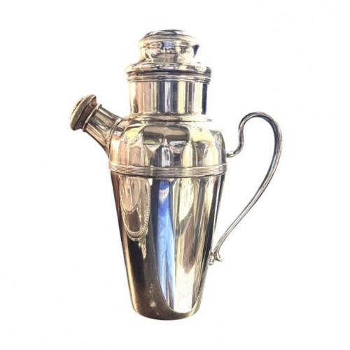 1920s silver plate cocktail shaker