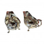 Pair of Victorian gravy boats